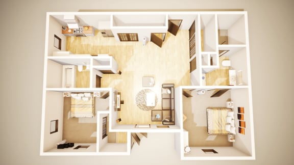 Two Bedroom Cottage