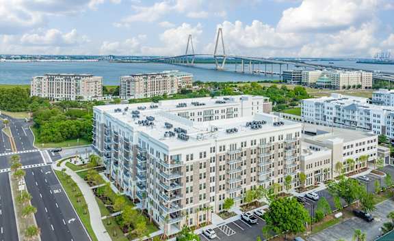 Less than 5 minute commute to downtown Charleston across Arthur Ravenel Jr. bridge