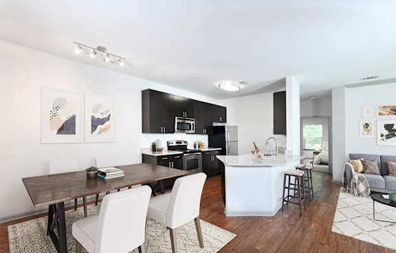 Upgraded garden suites with granite countertops