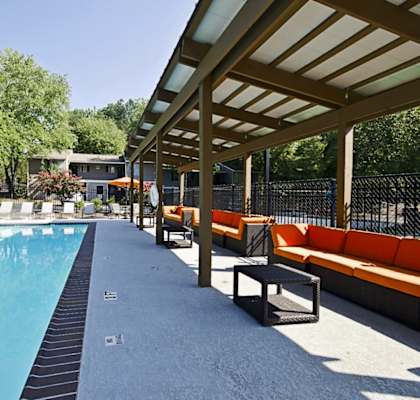 Poolside Lounge at 555 Mansell, Roswell, GA, 30076