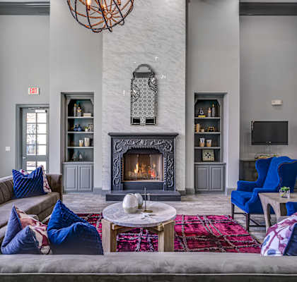 Resident Lounge at Riachi at One21, Plano, 75025