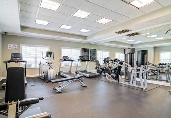 the gym at the apartments apartments ne