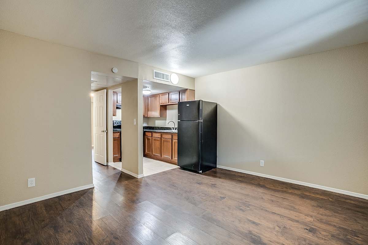 Unfurnished apartment interior — representative home at Canberra Apartments.