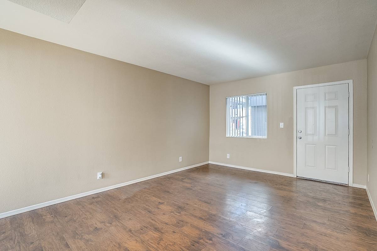 Unfurnished apartment interior — representative home at Canberra Apartments.