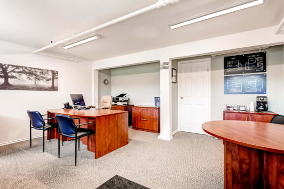 Our Leasing Office at Newport Heights Apartments in Tukwila, Washington