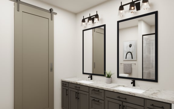 a bathroom with a toilet and a sink and a mirror