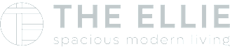 The Ellie logo with the tagline "spacious modern living".