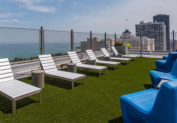 Sheridan Tower Rooftop Lounge