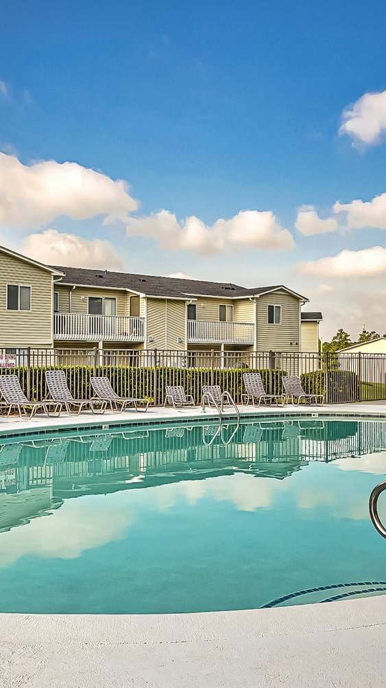 Large Pool at Patriot Point Apartment Homes, Spring Lake