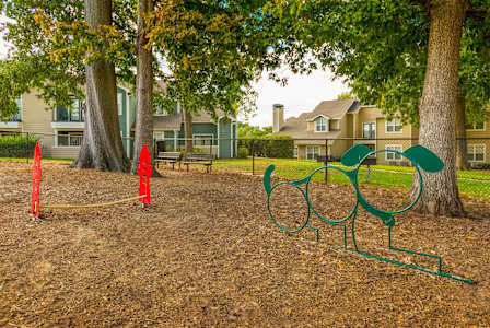 Dog Park at Central on the Green Apartment Homes, Raleigh, NC