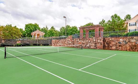 Tennis Court at Village at Almand Creek, Georgia 30094