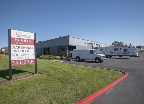 Hillsdale Business Park Entry Sign