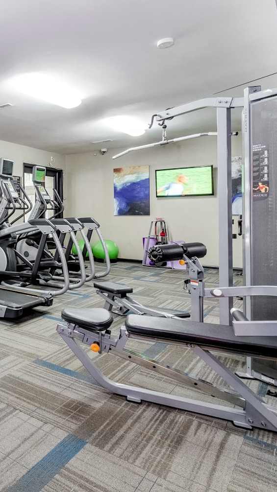 Gym at The Parke at Trinity Apartment Homes, Raleigh, 27607