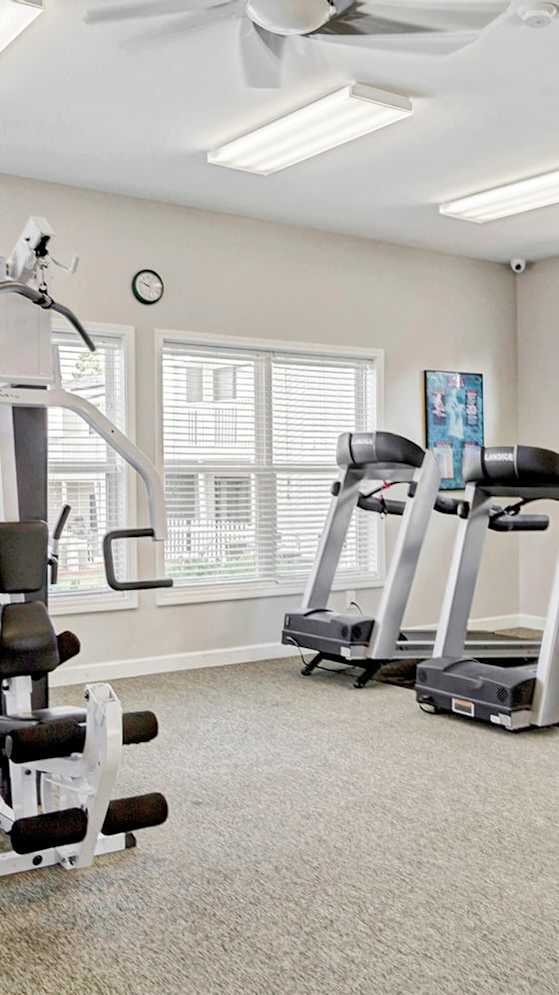 Gym at Patriot Point Apartment Homes, North Carolina