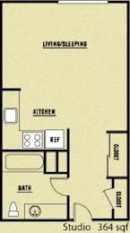 Floor Plan Studio - 60% AMI
