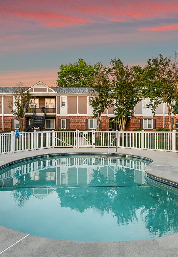 our apartments have a resort style swimming pool at Randolph Park, Charlotte, NC