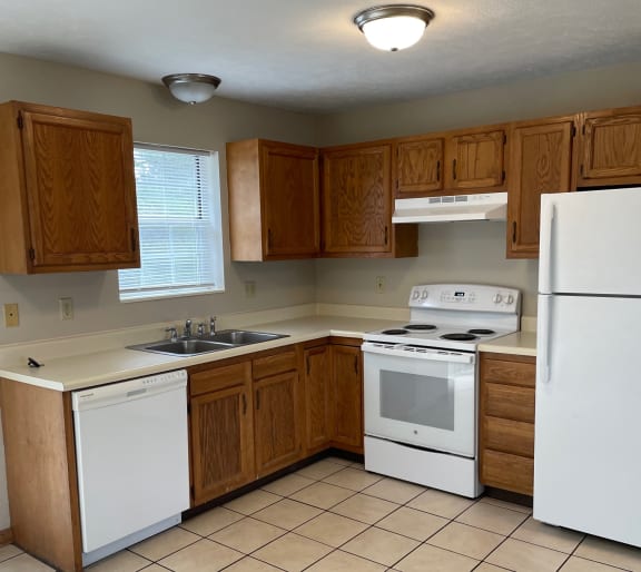 an overhead view of a kitchen in a tiny house