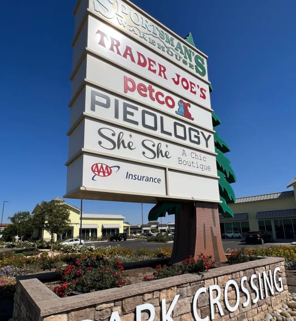 Park Crossing Monument Sign