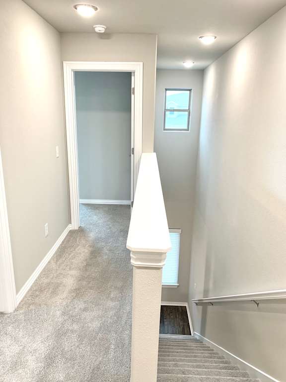 C1 (2-car) top of Stairs facing entry door below