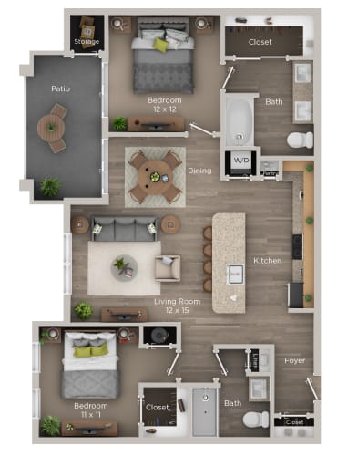 Floor Plan  B1 Classic