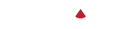A black and white sign that says Rockpoint Apartment Homes.