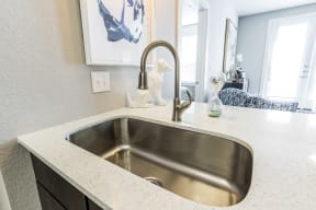Deep garden stainless steel kitchen sink