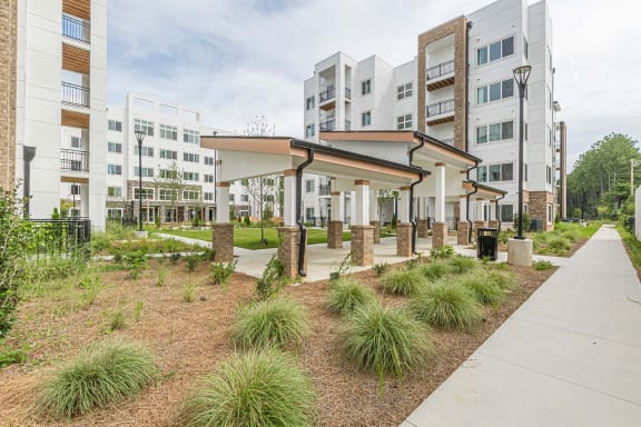 Exterior Building at Briar Park 55+ Apartments, Georgia
