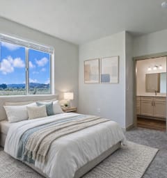 Lark View Village Model Bedroom