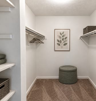 Bedroom With Closet  at Tymberwood Trace Apartments, Louisville, KY