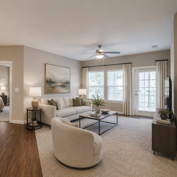 Living Area at Integra Vista Apartments in Tennessee 37343