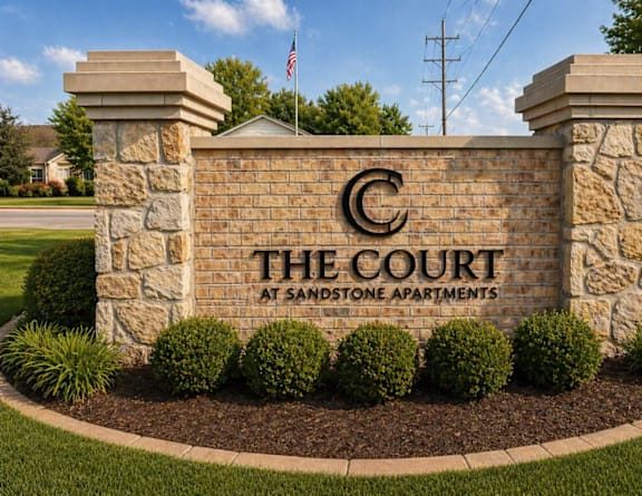 at Sandstone Court Apartments, Greenwood, IN