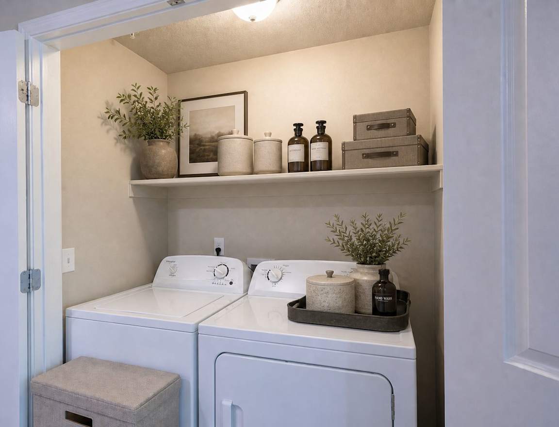 Laundry room at The Ellison (8 of 8)
