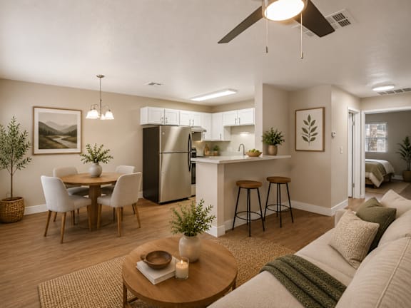 Empty Room at Dash Apartments, Las Vegas, NV, 89104