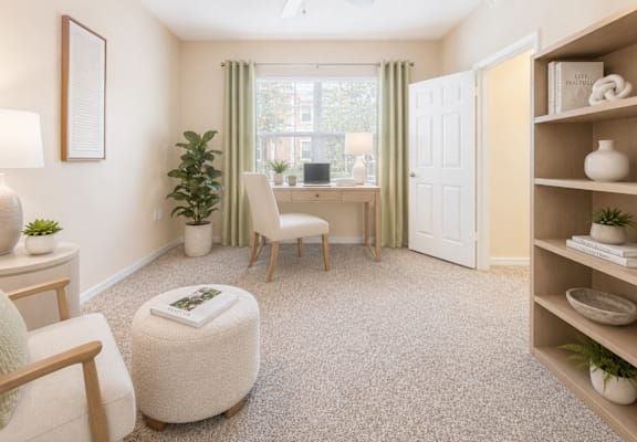Flexible Rooms at Bayside Court Apartments in Clearwater, FL