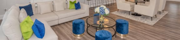 Furnished Living Room at HAVEN POINTE AT CAROLINA FOREST APARTMENTS, Myrtle Beach, SC, 29579