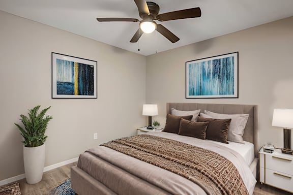 Expansive Bedroom at Lifestyle at Shreveport Apartments, Shreveport, LA
