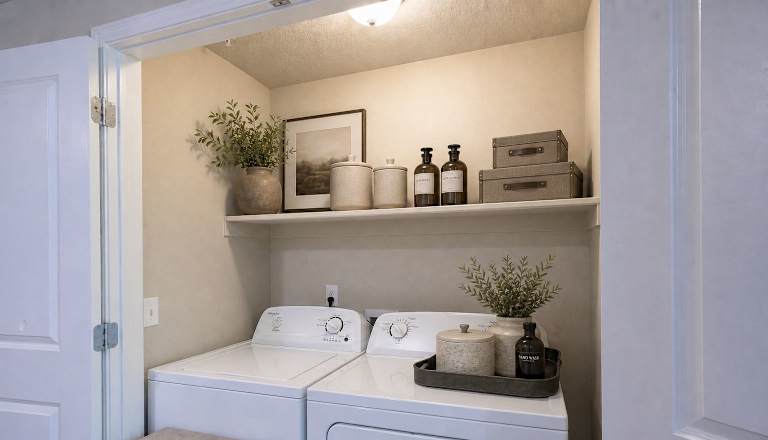 Laundry room at The Ellison (7 of 8)