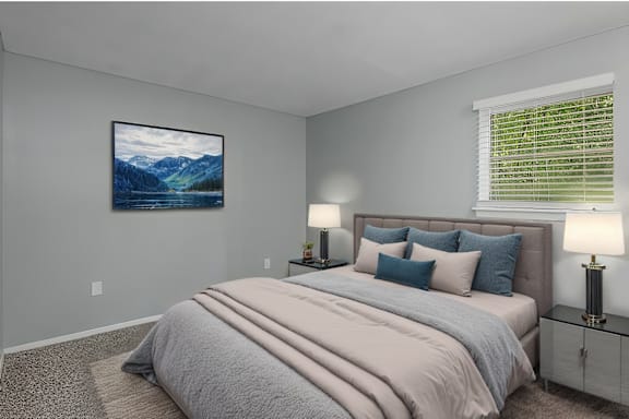 Master Bedroom at Lifestyle at Shreveport Apartments, Shreveport