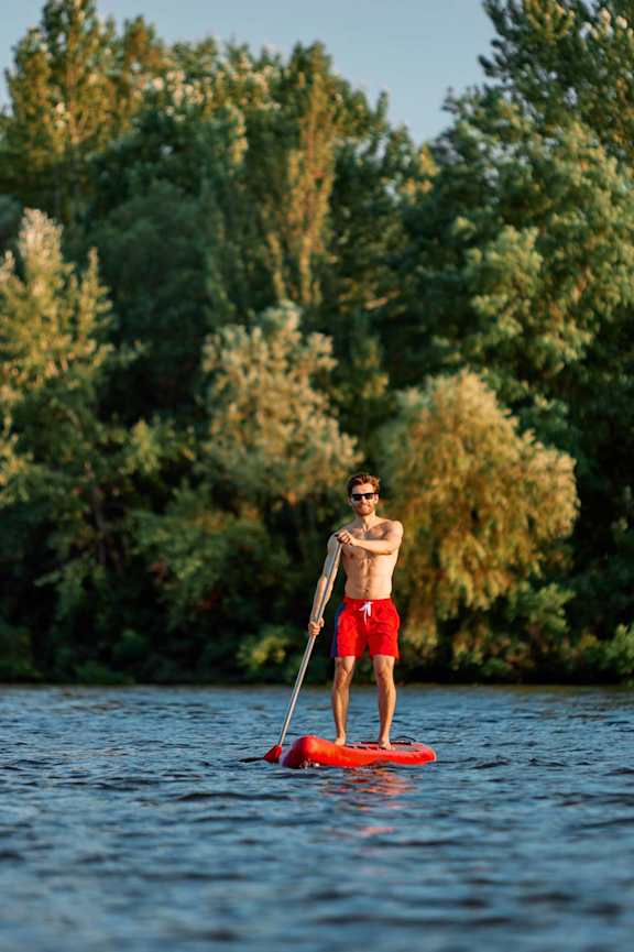 Stand-up paddleboard at Mill Creek Run Apartments, Macon, 31216