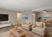 Thumbnail 24 of 25 - Living Area With Dining Space at Lifestyle at Shreveport Apartments, Louisiana