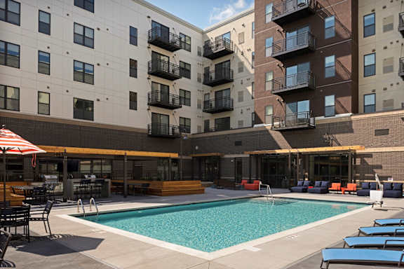 Shimmering Swimming Pool at The Shoreham, St. Louis Park, MN 55416