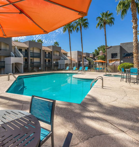 Community pool and sundeck
