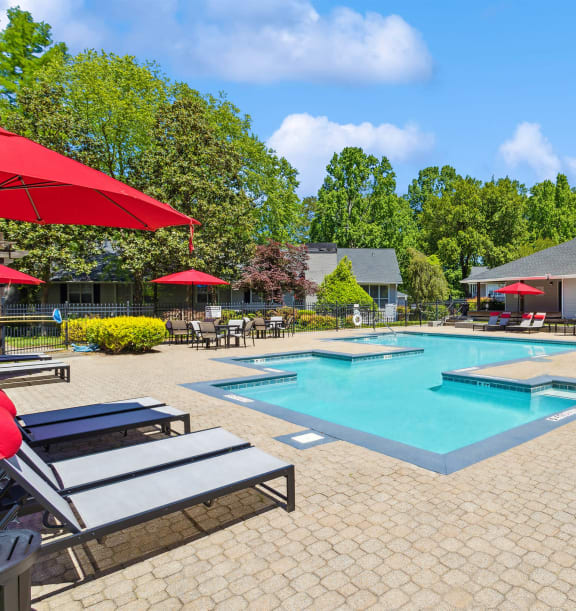 Community pool and sundeck
