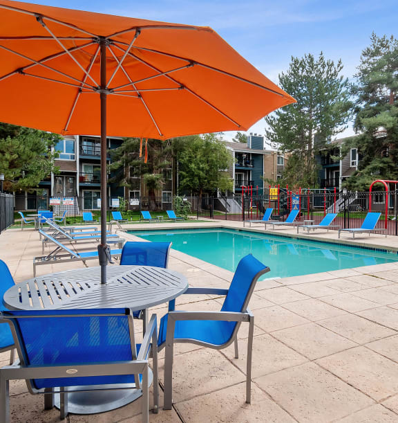 Resort style pool at Revive at 9 Mile Station