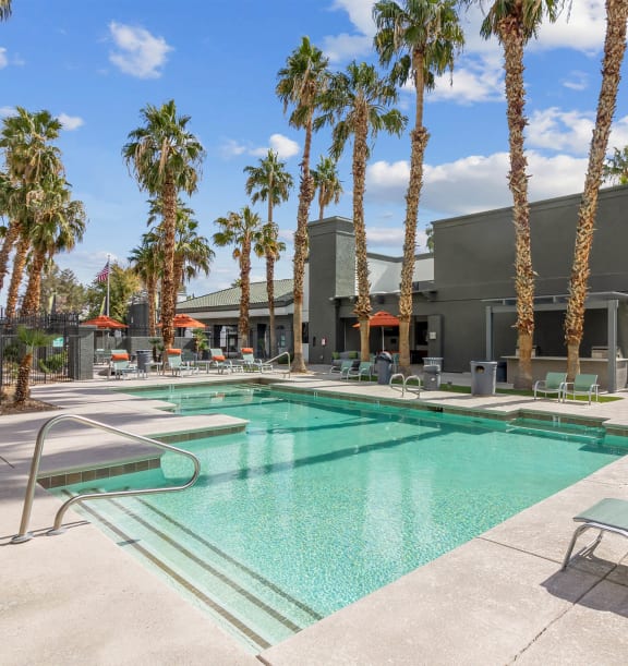 Swimming pool and sundeck