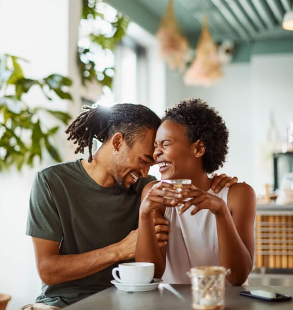 Stock Photo of Couple Laughing-WELCOME.