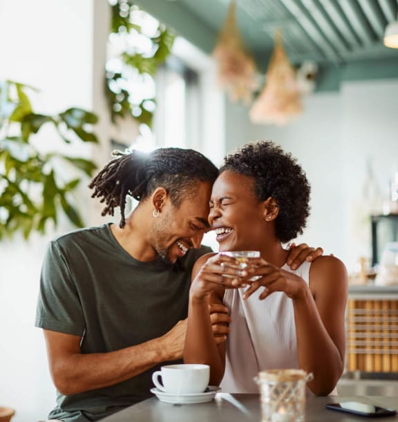 Stock Photo of Couple Laughing-WELCOME.