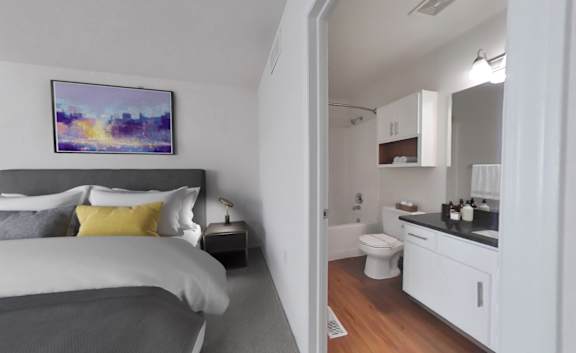 Bedroom and bath