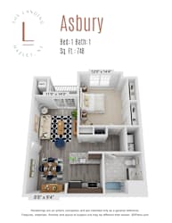Floor Plan Asbury