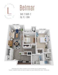  Floor Plan Belmar